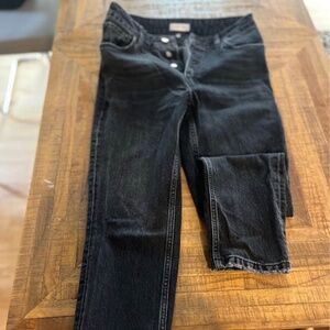 Anine bing black wash jeans